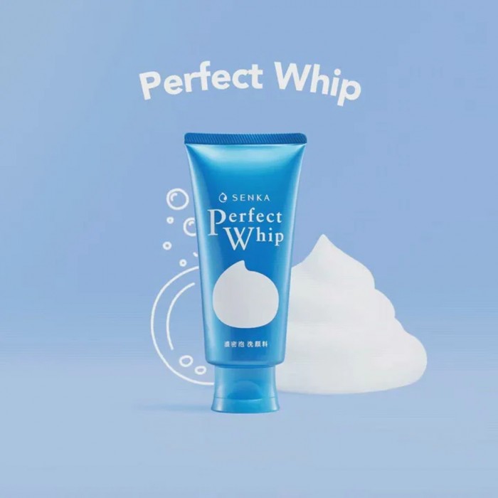 SHISEIDO - Senka Perfect Whip Face Wash 120g