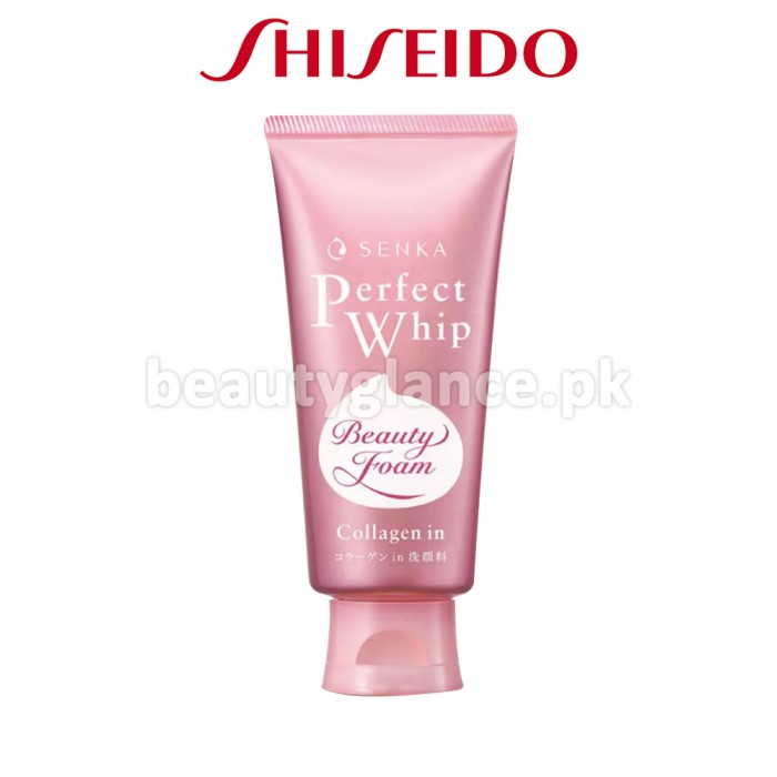 SHISEIDO - Senka Perfect Whip Collagen-In Face Wash 120g