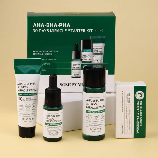 SOMEBYMI - AHA - BHA - PHA 30 Days Miracle Starter Kit - EDITION 