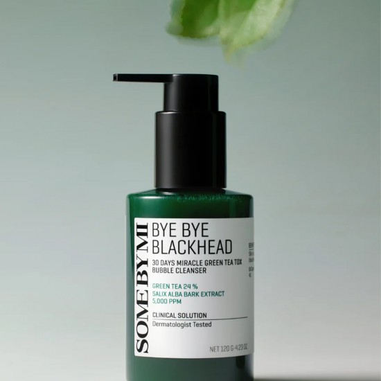 SOMEBYMI - Bye Bye Blackhead 30 Days Miracle Green Tea Tox Bubble Cleanser 120g