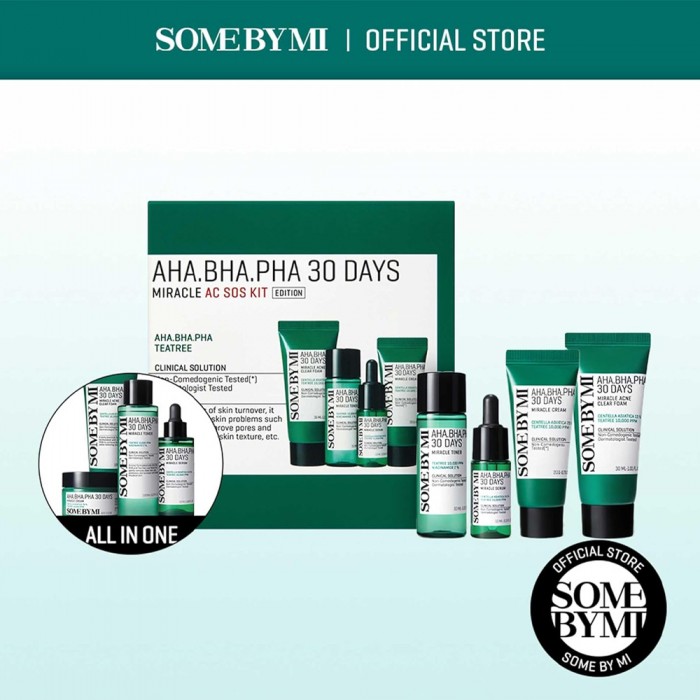 SOMEBYMI - AHA - BHA - PHA 30Days Miracle AC SOS Kit