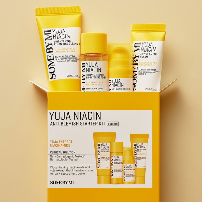 SOMEBYMI - Yuja Niacin Anti Blemish Starter Kit 