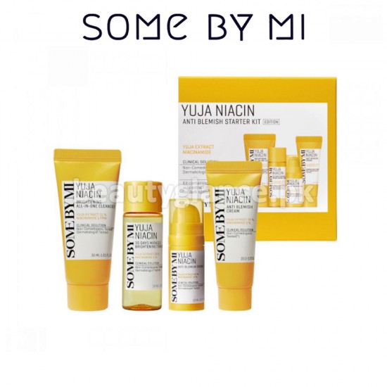 SOMEBYMI - Yuja Niacin Anti Blemish Starter Kit 