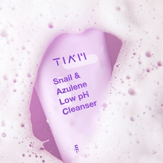 TIAM - Snail and Azulene Low pH Cleanser 200ml