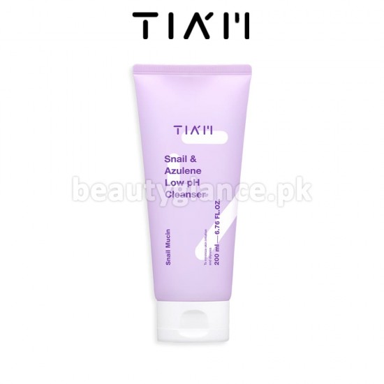 TIAM - Snail and Azulene Low pH Cleanser 200ml