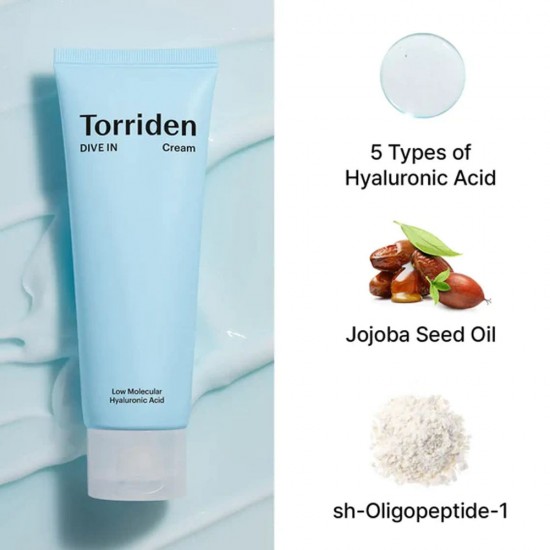 TORRIDEN - Dive-In Low Molecule Hyaluronic Acid Cream 80ml
