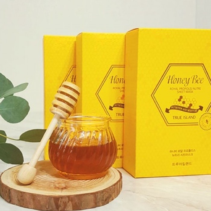 TRUE ISLAND - Honey Bee Royal Propolis Nutri Sheet Mask 27ml