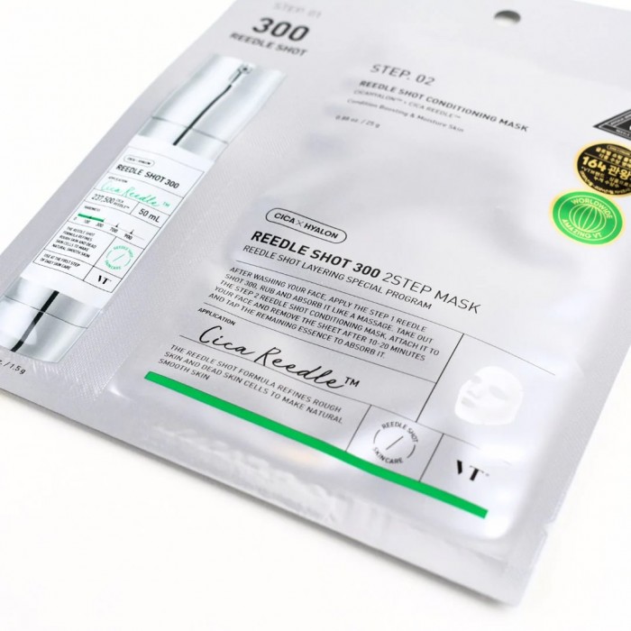 VT COSMETICS - Reedle Shot 300 2Step Mask Sheet 1ea
