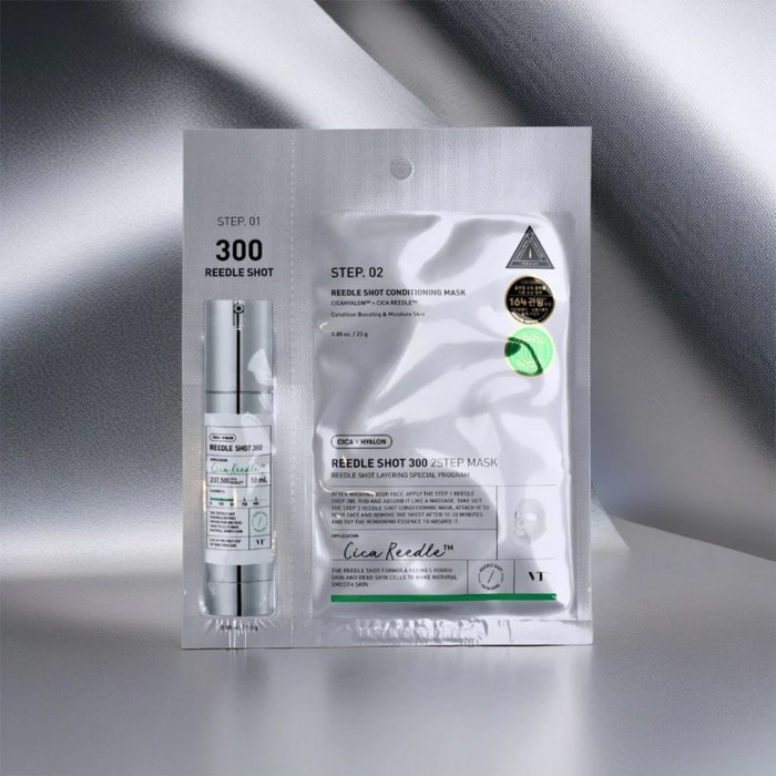 VT COSMETICS - Reedle Shot 300 2Step Mask Sheet 1ea