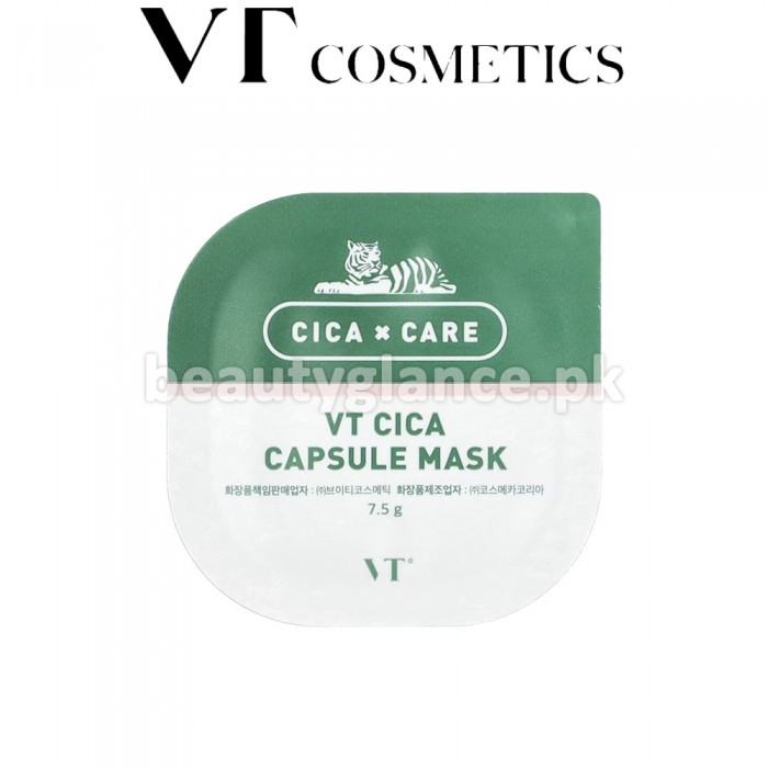 VT COSMETICS - Cica Capsule Mask 7.5 (3ea)