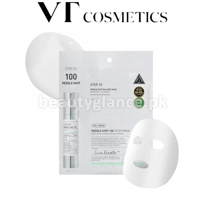 VT COSMETIC - Reedle Shot 100 2Step Mask Sheet 1ea