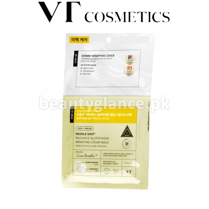 VT COSMETICS - Reedle Shot Radiance Glutathione Wrapping Steam Mask