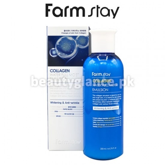 FARMSTAY - Collagen Water Full Moist Emulsion 200ml