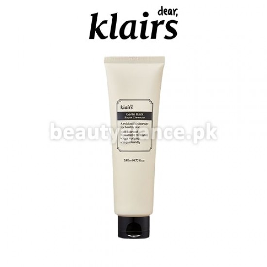 KLAIRS - Gentle Black Facial Cleanser 140ml