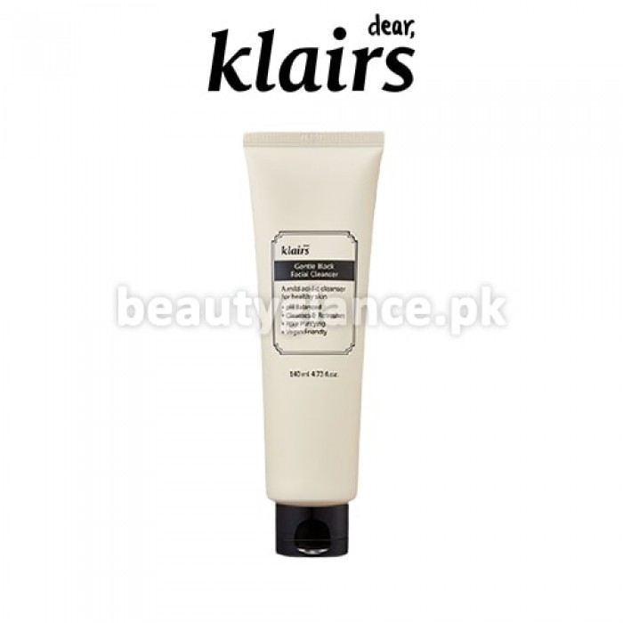 KLAIRS - Gentle Black Facial Cleanser 140ml