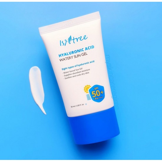 ISNTREE - Hyaluronic Acid Watery Sun Gel 50ml ISNTREE - Hyaluronic Acid Watery Sun Gel 50ml