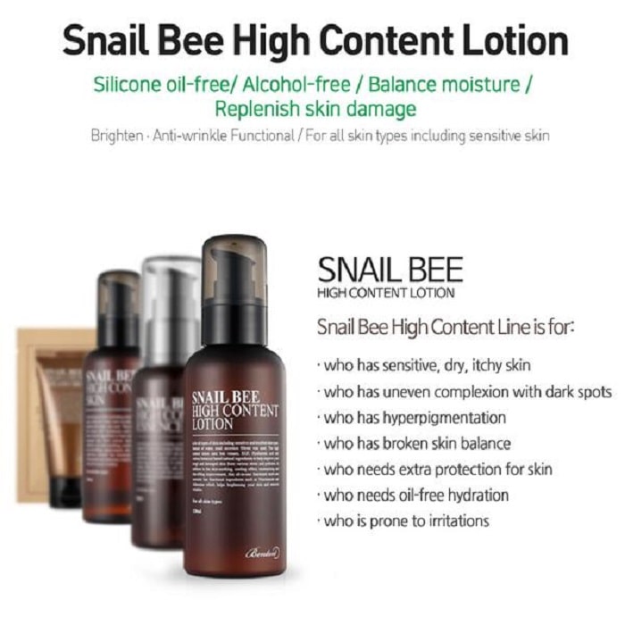 BENTON - Snail Bee High Content Lotion 120ml