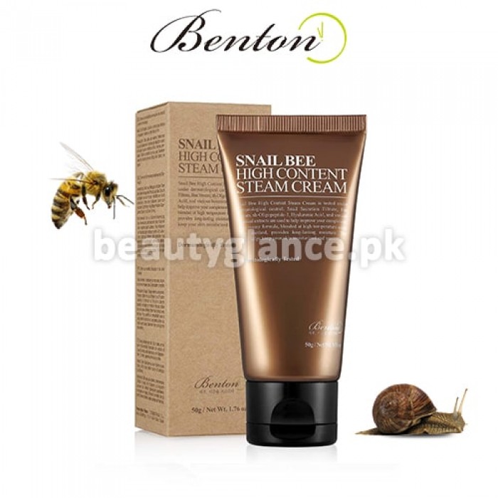 BENTON - Snail Bee High Content Steam Cream 50G