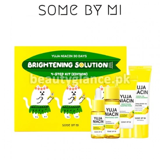 SOMEBYMI -Yuja Niacin 30 Days Brightening Solution 4-Step Kit (Special Edition) SOMEBYMI -Yuja Niacin 30 Days Brightening Solution 4-Step Kit (Special Edition)
