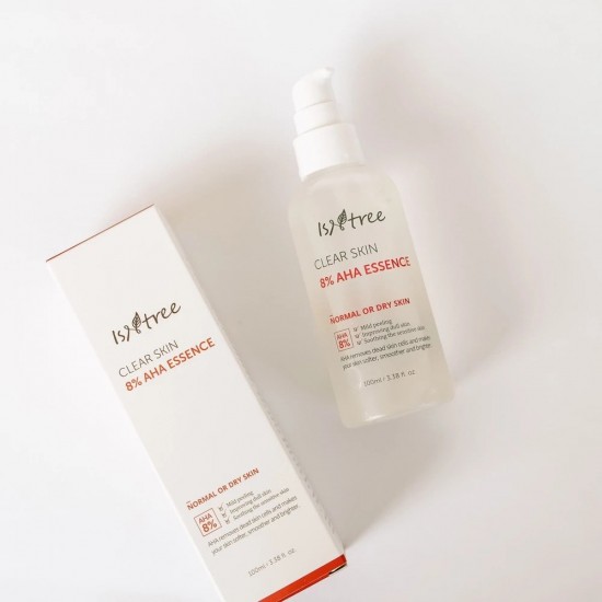 ISNTREE - Clear skin 8% AHA Essence 100ml ISNTREE - Clear skin 8% AHA Essence 100ml