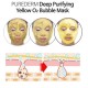 PUREDERM - Deep Purifying Yellow O2 Bubble Mask Turmeric PUREDERM - Deep Purifying Yellow O2 Bubble Mask Turmeric