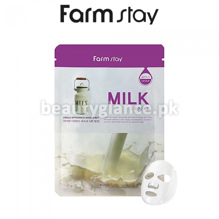 FARM STAY - Visible Difference Mask Sheet Milk