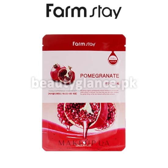 FARM STAY - Visible Difference Mask Sheet  Pomegranate