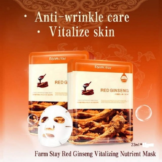 FARM STAY - Visible Difference Mask Sheet Red Ginseng