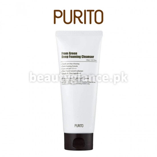 PURITO - From Green Deep Foaming Cleanser 150ml