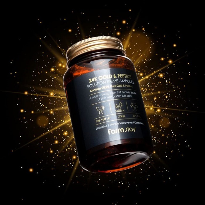 FARM STAY - 24K Gold & Peptide Solution Prime Ampoule