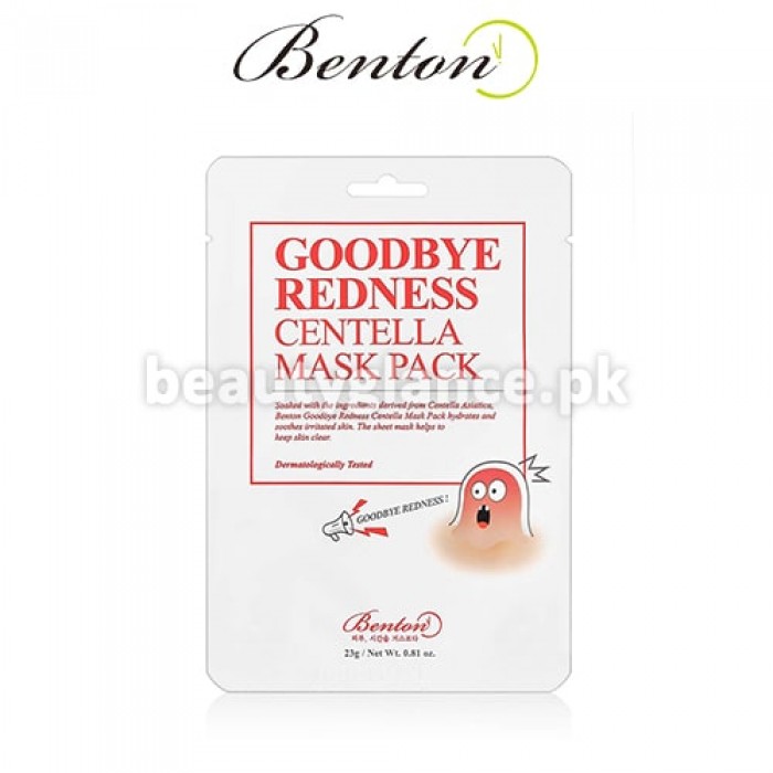 BENTON - Goodbye Redness Centella Mask Pack (1 Sheet)