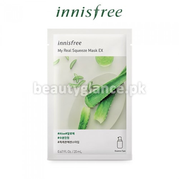 INNISFREE - My Real Squeeze Mask [Aloe]