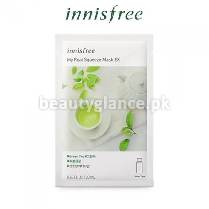 INNISFREE - My Real Squeeze Mask [Green Tea]