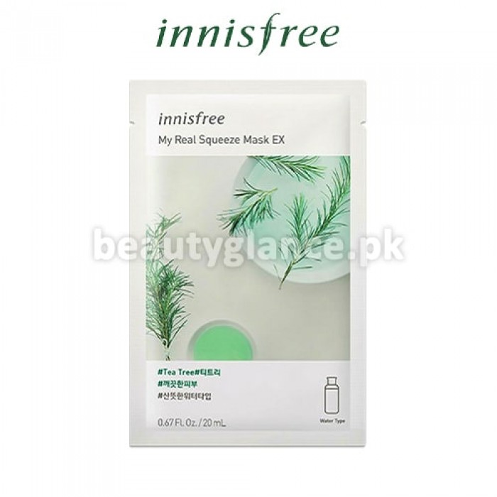 INNISFREE - My Real Squeeze Mask [Tea Tree]