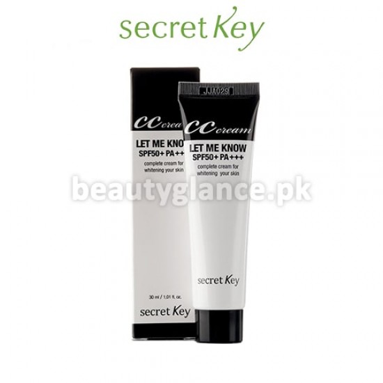 Secret Key - Let Me Know CC Cream SPF50+ PA+++ 30ml