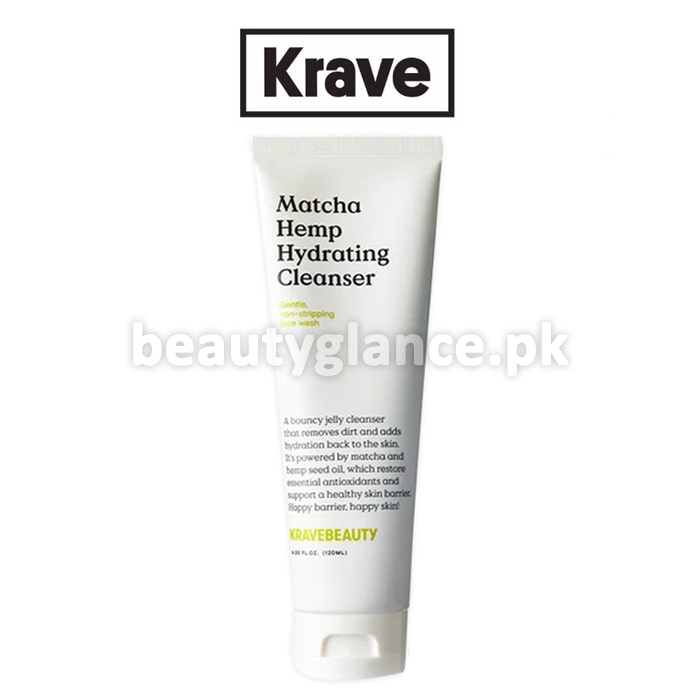 Krave Beauty - Matcha Hemp Hydrating Cleanser New