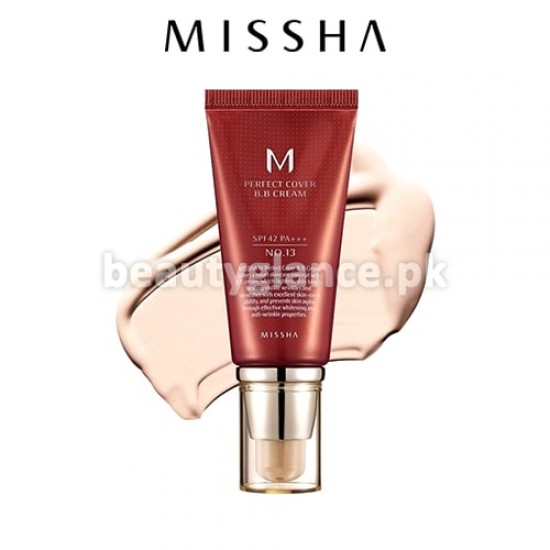 MISSHA - M Perfect Cover BB Cream Bright Beige No.13 50g