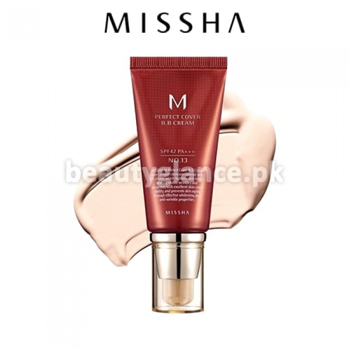 MISSHA - M Perfect Cover BB Cream Bright Beige No.13 50g