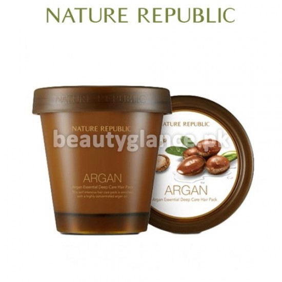 NATURE REPUBLIC - Argan Essential Deep Care Hair Pack 200ml NATURE REPUBLIC - Argan Essential Deep Care Hair Pack 200ml