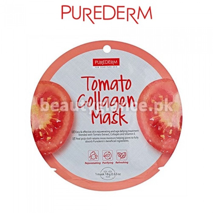 PUREDERM - Tomato Collagen Mask Sheet