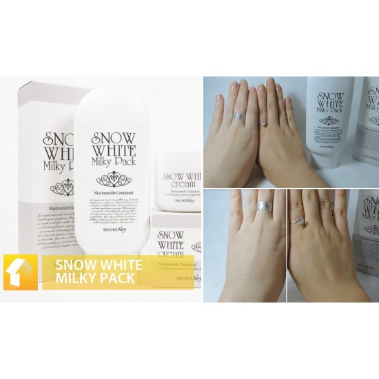 SECRET KEY - Snow White Milky Pack 200g