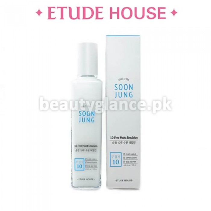 ETUDE HOUSE - SoonJung 10 Free Moist Emulsion 120ml