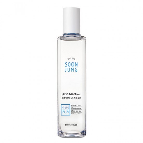 ETUDE HOUSE - SoonJung pH 5.5 Relief Toner 180ml ETUDE HOUSE - SoonJung pH 5.5 Relief Toner 180ml